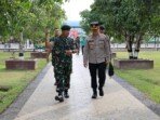 Kapolres Kapuas Hulu Silaturahmi ke Batalyon Infanteri Raider Khusus 644/Walet Sakti