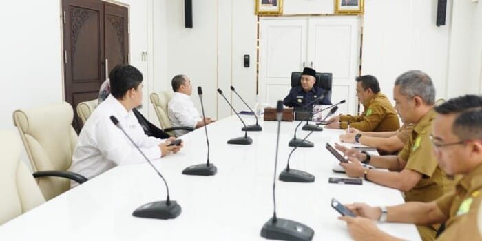 Audiensi ke Bupati Apriyadi, Tim Antara Sampaikan Komitmen Sinergitas
