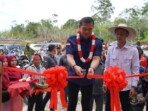 Peresmian Bantuan Sarana dan Prasarana Pendukung Objek Wisata Air Terjun Medang Pulang