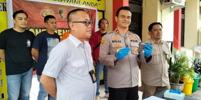 Residivis Ditangkap Sembunyikan Senpi