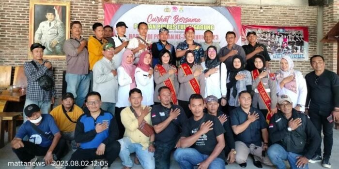 Curhat Bersama Polwan Tulungagung, Kapolsek Karangrejo dan Wartawan Bahas Hal Ini