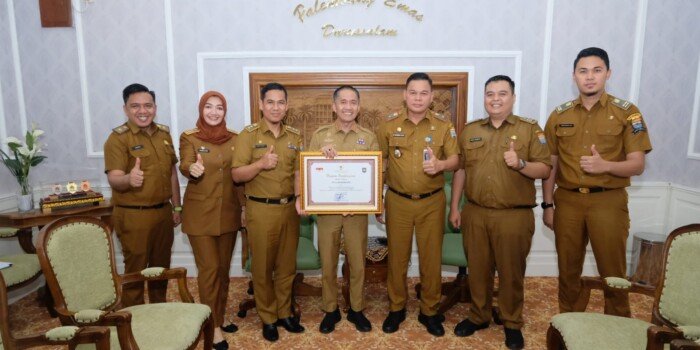 Kota Palembang Raih Peringkat Pertama LPPD Tingkat Sumsel