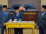 Pj Bupati dan DPRD Tandatangani Nota Kesepakatan KUA dan PPAS RAPBD TA 2024