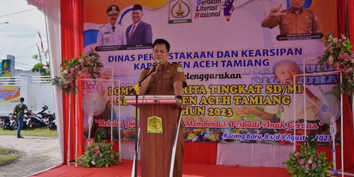 Dinas Perpustakaan dan Arsip Aceh Tamiang Gelar Lomba Bercerita