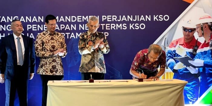 Tingkatkan Produksi Migas, PT Pertamina EP Tandatangani Amandemen Perjanjian Kerja Sama Operasi