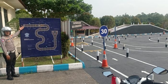 Satlantas Polres Prabumulih Laksanakan Arahan Kapolri, Uji Praktek SIM C Makin Mudah