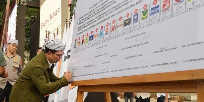 Ridwan Kamil : Jabar Provinsi Pertama di Indonesia Gelar Deklarasi Damai Jelang Pemilu 2024
