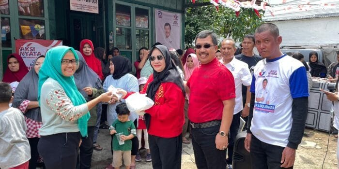 HUT RI ke-78, Politikus Perindo Andi Asmara Sediakan Sembako Murah