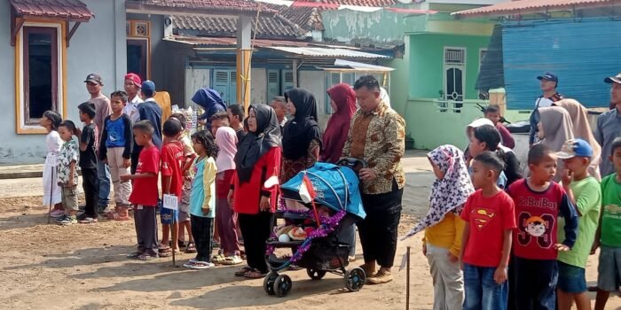 HUT RI Ke 78 Tahun, Warga Lorong Sidokaton Talang Puteri Gelar Upacara Bendera