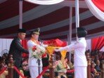 Upacara HUT RI ke-78 Menjadi Momen Haru Wali Kota Palembang