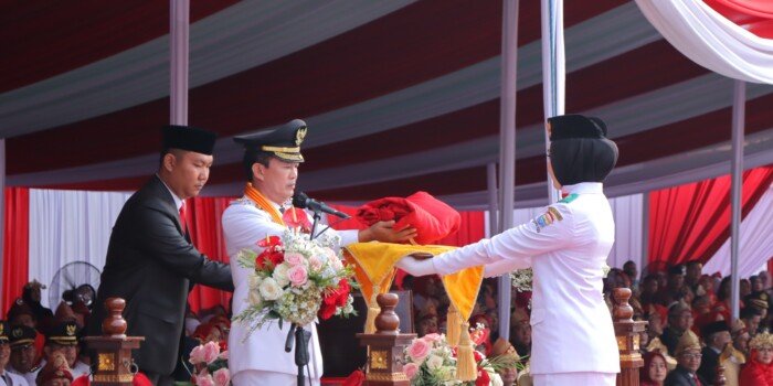 Upacara HUT RI ke-78 Menjadi Momen Haru Wali Kota Palembang