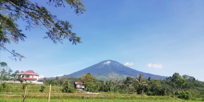 Status GAD Pagar Alam Pasca Erupsi Masih Level II Waspada