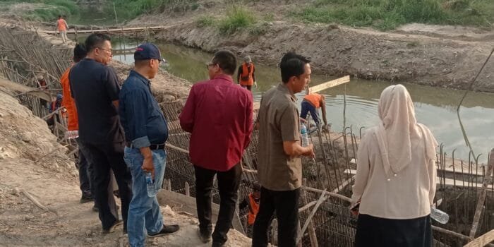 Proyek 11 Milyar Sungai Kelekar di Sidak Komisi III