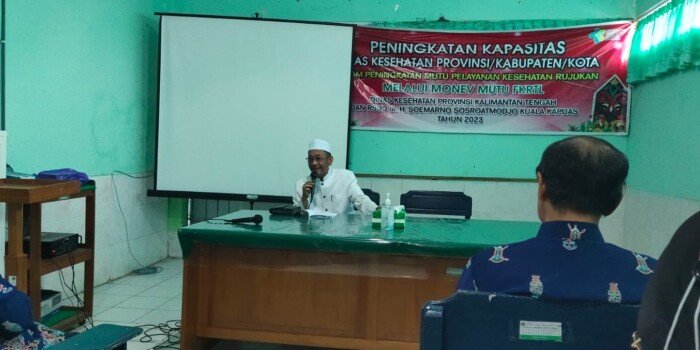 Menjaga Kesehatan Rohani Karyawan RSUD Kapuas dengan Tausiyah Tentang Penyakit Hati Bersama Ustadz Fahruraji