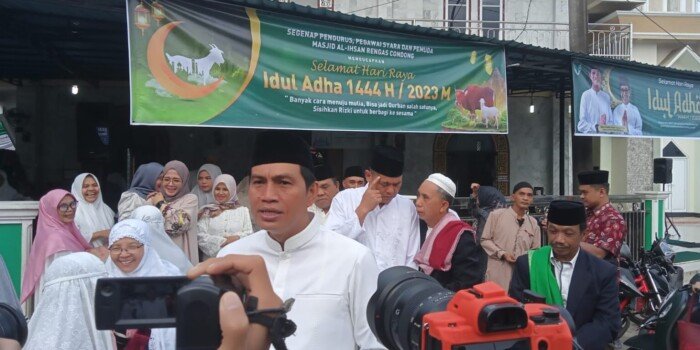 Laksanakan Sholat Ied Adha, Ini Pesan Bupati Batanghari