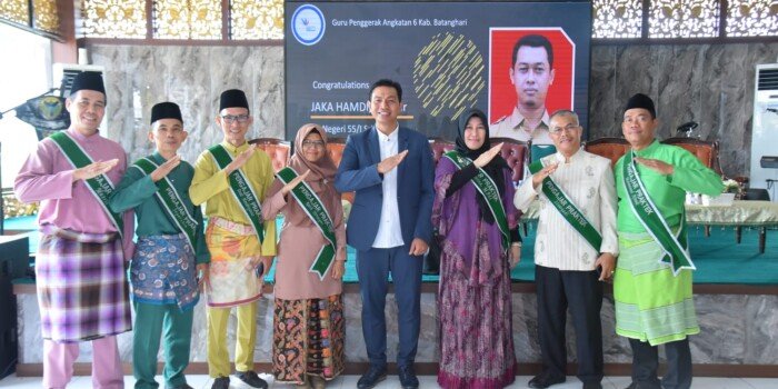 Bupati Batanghari Kukuhkan 44 Guru Penggerak di Kabupaten Batanghari