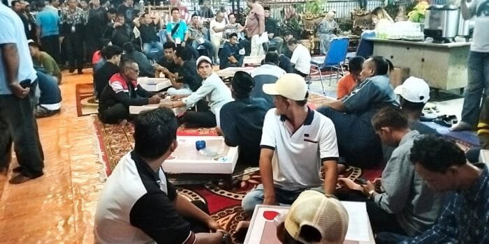 Antusias Masyarakat Palembang Dalam Ikuti Lomba Gaplek