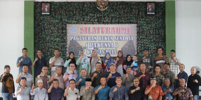 Pererat Silaturahmi, Paguyuban Rukun Sentosa Ngumpul Bersama di Mayonif Raider Khusus 644/Walet Sakti