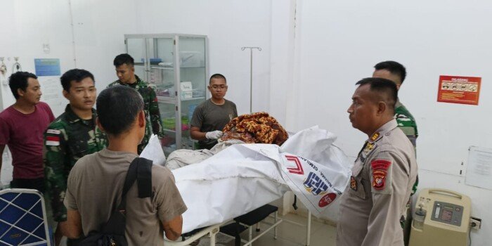 Terjebak Dalam Kobaran Api Saat Membakar Ladang, Seorang Warga Desa Janting Kecamatan Badau Meninggal Dunia