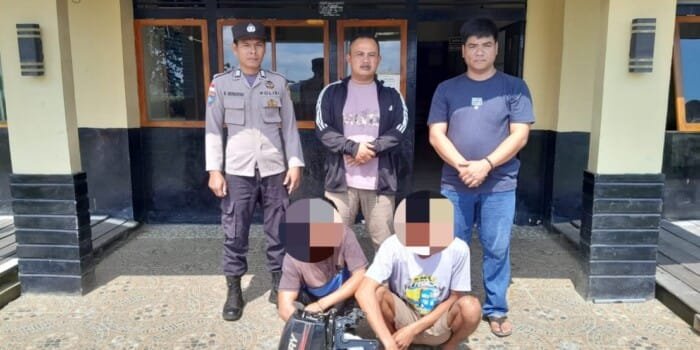 Dua Pelaku Pencuri Mesin Speed 3,3 di Jongkong Ditangkap
