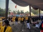 Dikemas Kegiatan Jalan Sehat, GCM RRI Palembanb Mengajak Masyarakat Tolak Politik Uang