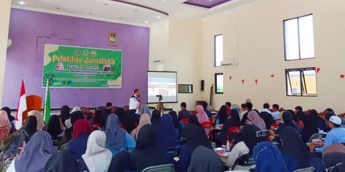 Diskominfo Kapuas Jadi Narsum Jurnalis yang Digelar STAI