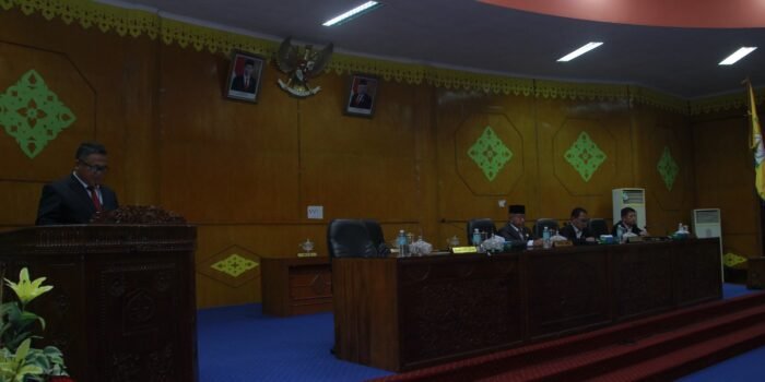 Paripurna DPRK Aceh Tamiang, Bupati Berikan Penjelasan Atas Pandangan Umum Fraksi KUA dan PPAS 2024