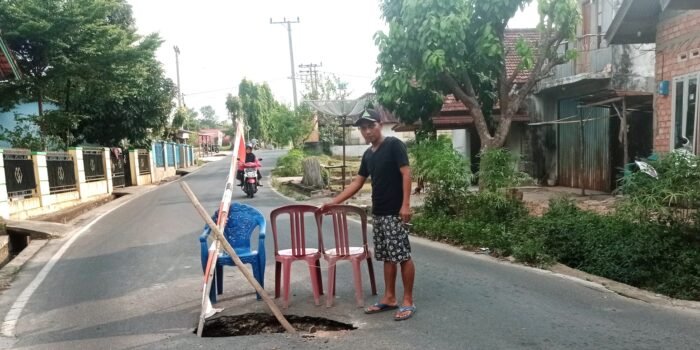 Dinas PU Alokasikan Dana Ini, 2 Titik Lobang Gorong-gorong Jalan Kemala Segera Diperbaiki
