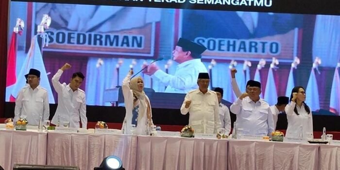Konsolidasi PAC Kota Palembang Dihadiri Ribuan Kader Gerindra