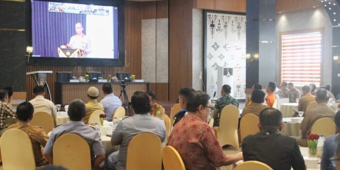Sinergi Pemkab Bersama Polres Muba Rakor Bahas Penanggulangan Bencana Karhutbunlah di Wilayah Muba