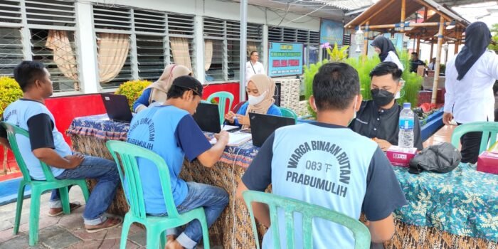 Skrining TBC Dengan Intervensi Rontgen Dada Bagi WBP Rutan Prabumulih