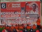 Partai Buruh Gelar Konsolidasi Akbar Dihadiri Ribuan Kader