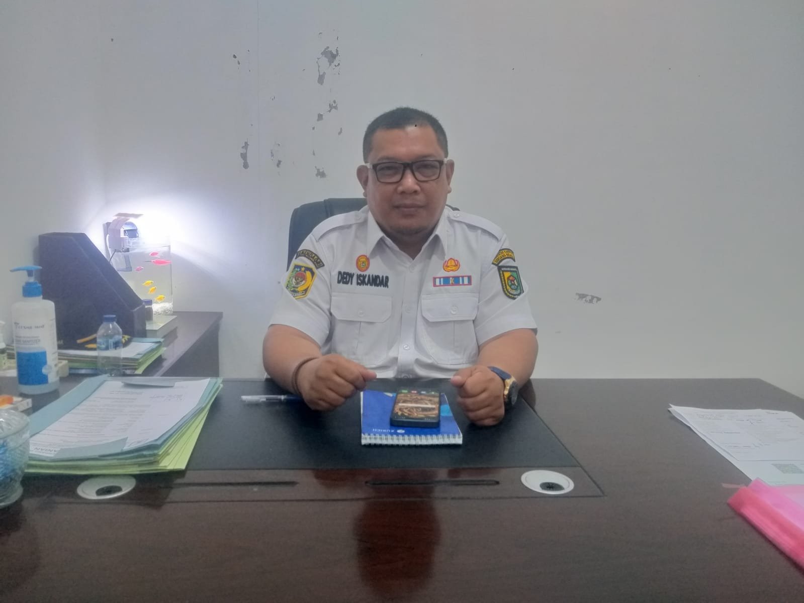 Kepala Dinas Pertanian Kabupaten Serdang Bedagai Dedy Iskandar SP.,MM