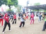 Jaga Gaya Hidup Sehat, Dinkominfo Muba Rutin Gelar Senam Pagi Bersama