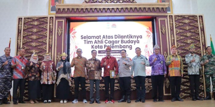 Komitmen Pemerintah Jaga Kelestarian, Ratu Dewa Lantik Tim Ahli Cagar Budaya Palembang 2023-2026