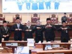 Unsur Pimpinan DPRD Sumsel Tandatangani Nota Kesepakatan KUA-PPAS APBD Tahun Anggaran 2024 Bersama Gubernur