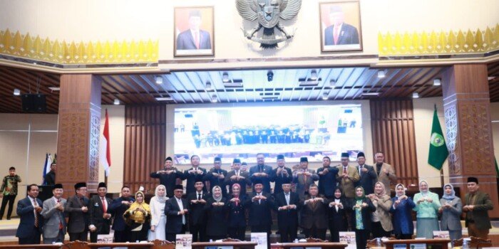 Rapat Paripurna LXXI (71) DPRD Provinsi Sumsel, HDMY Pamit