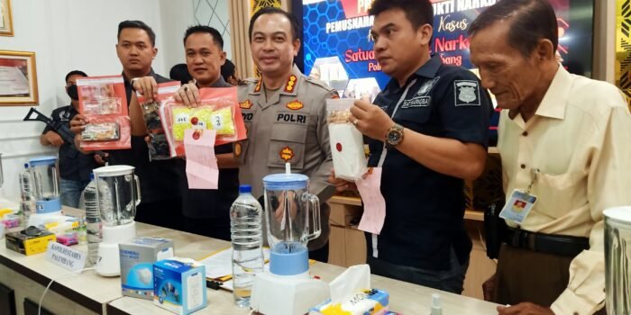 Tiga Pemain Narkoba Kota Palembang Diamankan