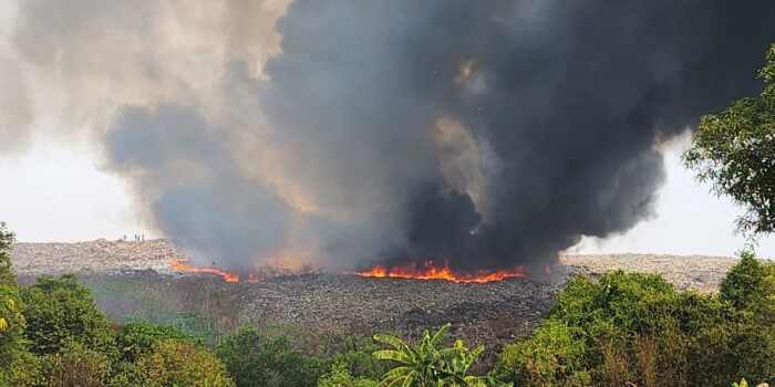 TPA Sukawinatan Terbakar, Perburuk Kualitas Udara Palembang