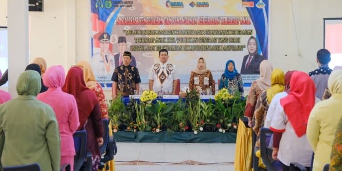 Cegah dan Tangani Kekerasan Terhadap Anak, Pemkab Muba Gelar Sosialisasi