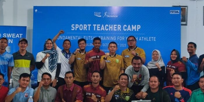 Ahmad Toyibir: Pelatih Futsal, Terapis Fisik, Guru dan Pemain Kumpul di Sport Teacher Camp 2023