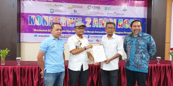 Aryos Nivada dan Agustiar Pimpin AMSI Aceh Periode 2023-2027