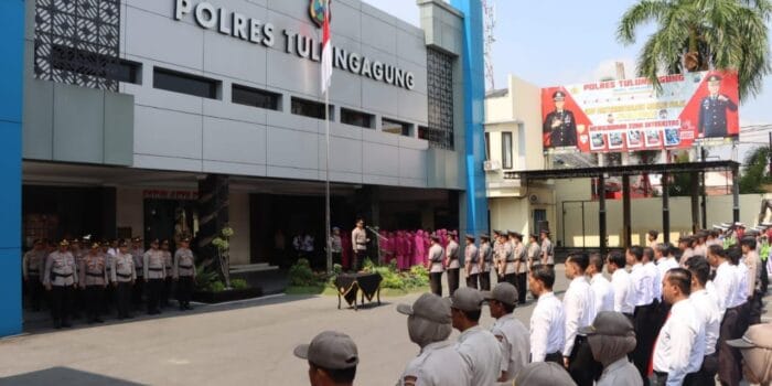Gerbong Mutasi Bergulir di Polres Tulungagung, Ini Harapan Kapolres AKBP Teuku Arsya Khadafi