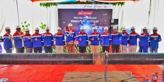 Perkuat Ketahanan Energi Di Jawa Tengah, Sinergi Subholding Gas dan Subholding C&T Pertamina Bangun Proyek Pipa Minyak Pengapon-Boyolali