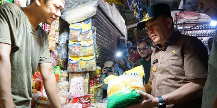 Harga Beras Belum Stabil, Pj Gubernur Sidak Pasar