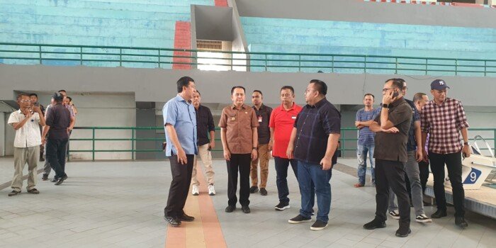 Tinjau JSC, Pj Gubernur Minta Dilakukan Perbaikan Venue