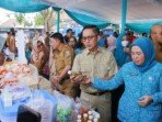 Pangan Murah Digital Ramai Diserbu Warga, Dibuka Pj Wali Kota dan Pj Ketua TP PKK Palembang