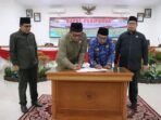 DPRD Tanah Datar Setujui Ranperda PDRB Menjadi Perda