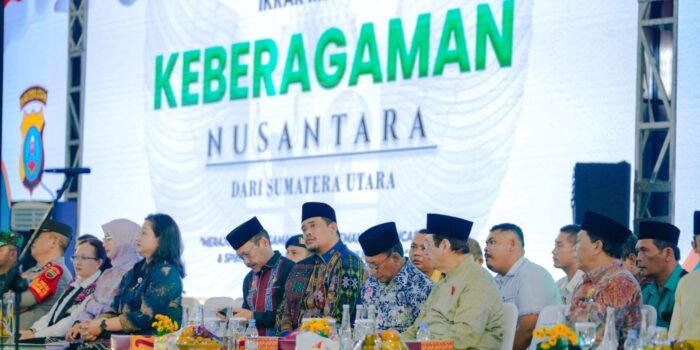 Bobby Nasution Bersama Wapres Hadiri Ikrar Merajut Keberagaman Nusantara