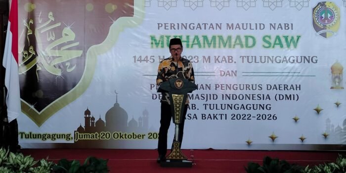 Hadiri Peringatan Maulid Nabi 1445 H, Ini Harapan Pj Bupati Tulungagung